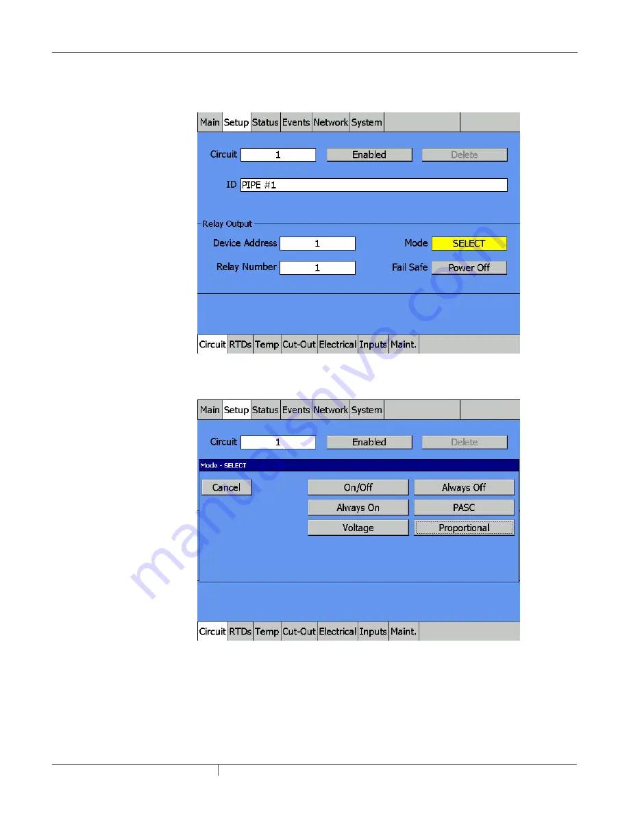 Pentair raychem ngc-30/uit2 Programming Manual Download Page 18