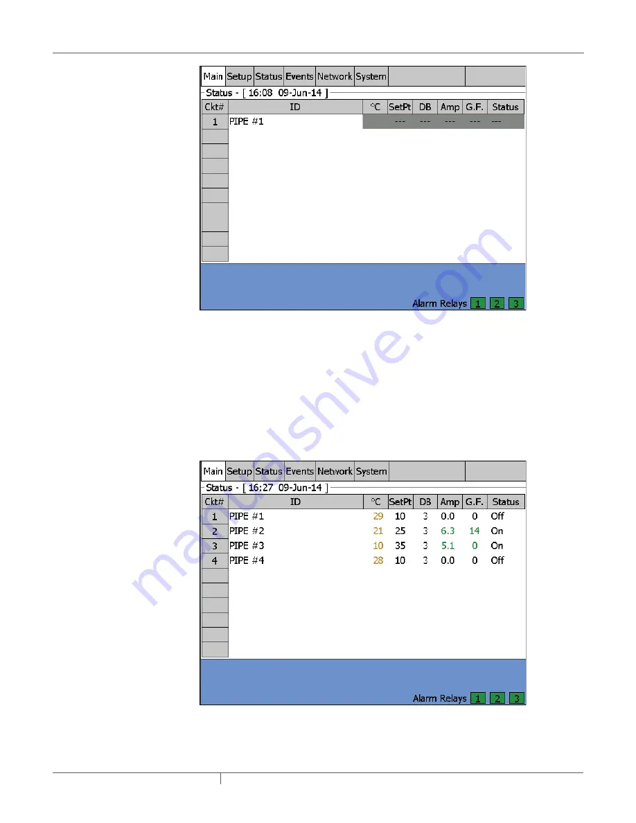 Pentair raychem ngc-30/uit2 Programming Manual Download Page 23