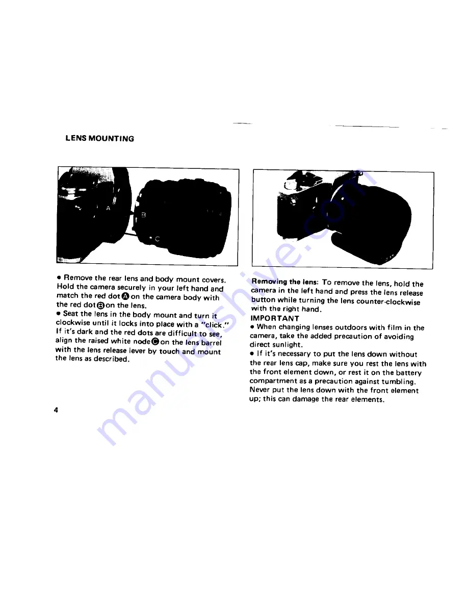 Pentax AF Zoom 35-70mm f/2.8s Operating Manual Download Page 6