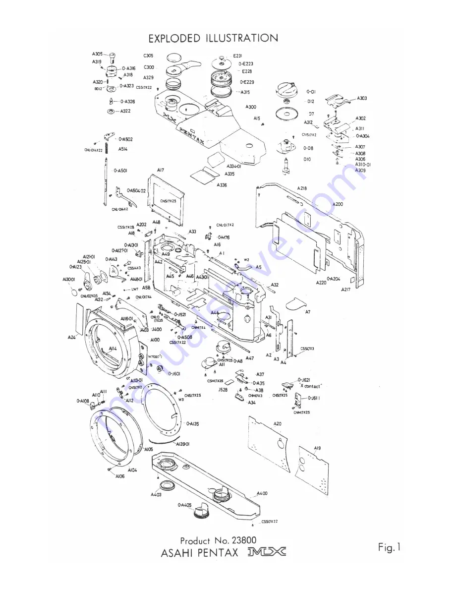 Pentax Data MX Service Manual Download Page 19