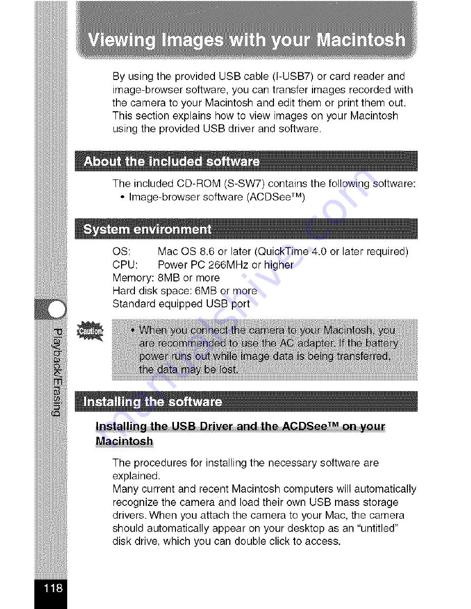 Pentax OPTIO 550 Operating Manual Download Page 120