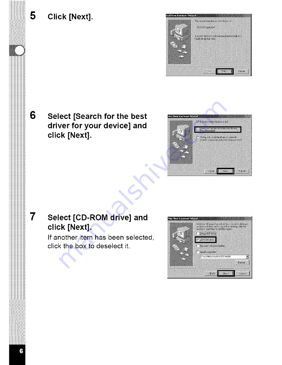 Pentax Optio 555 Connection Manual Download Page 8