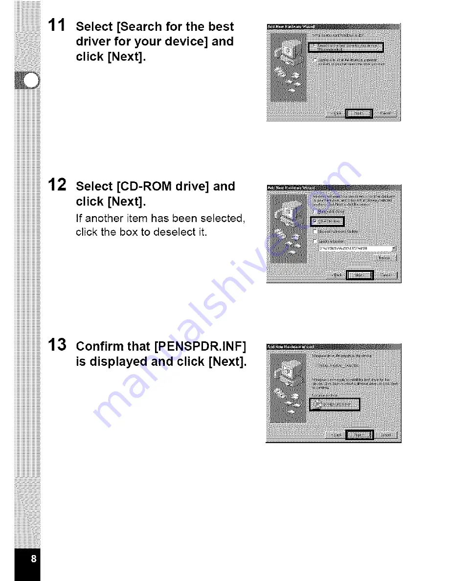 Pentax Optio 555 Connection Manual Download Page 10