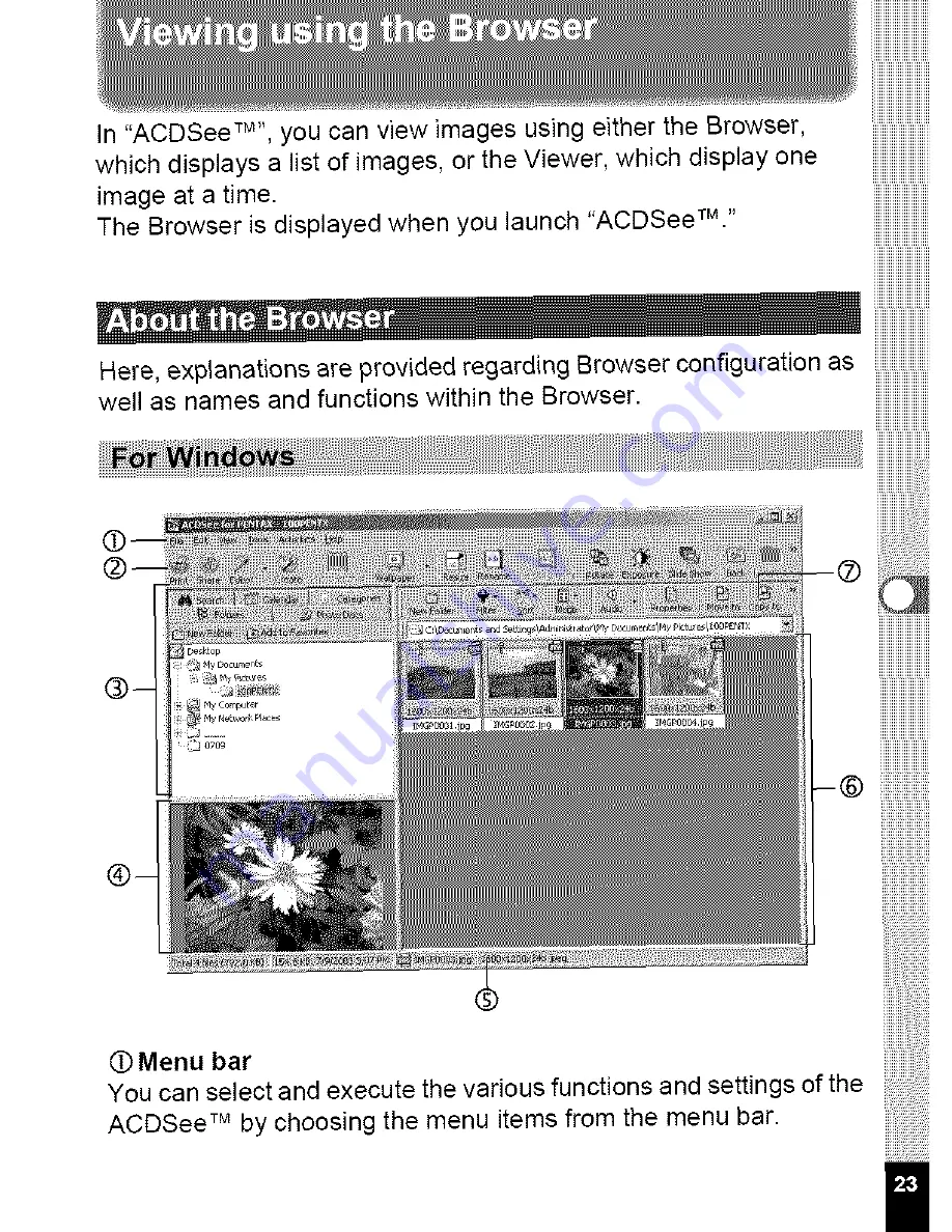 Pentax Optio 555 Connection Manual Download Page 25