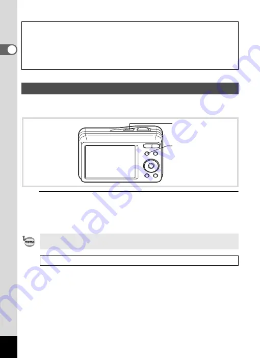 Pentax Optio E90 Black Operating Manual Download Page 38