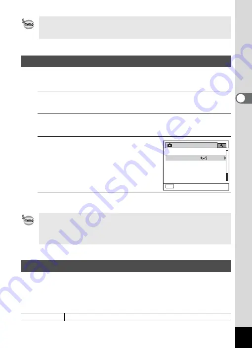 Pentax Optio RX18 Operating Manual Download Page 125