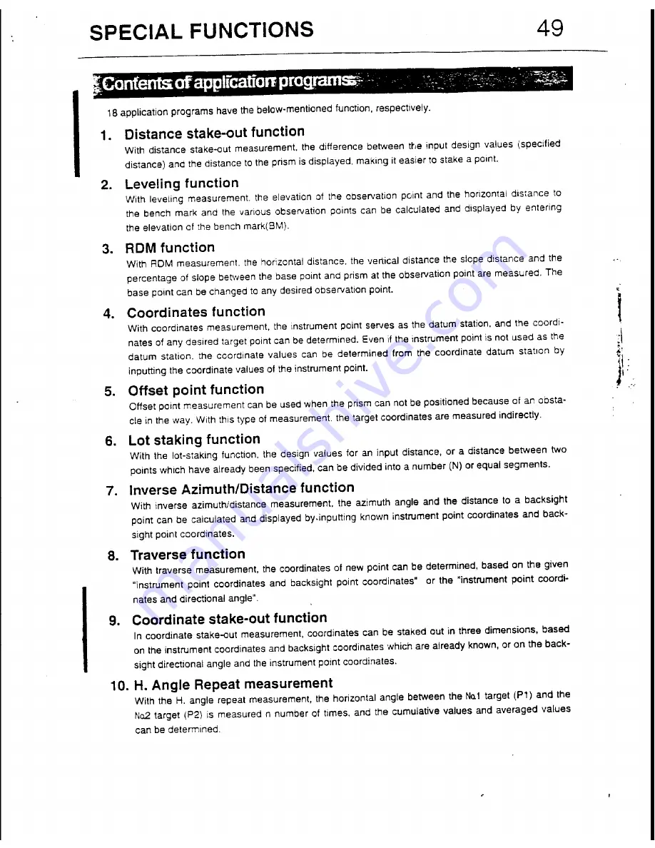 Pentax PTS-V2 Instruction Manual Download Page 51