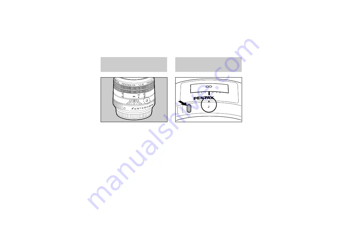 Pentax smc PENTAX-F Operating Manual Download Page 8