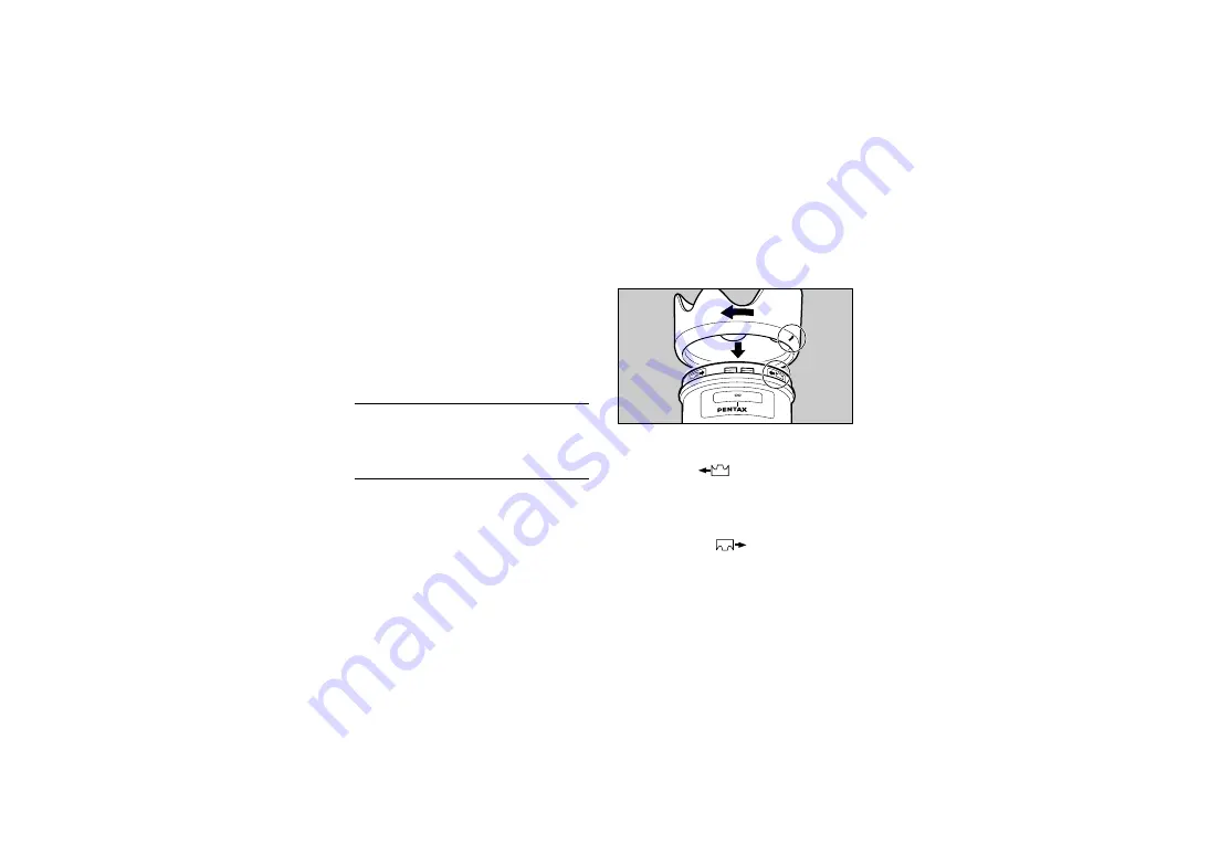 Pentax smc PENTAX-F Operating Manual Download Page 14