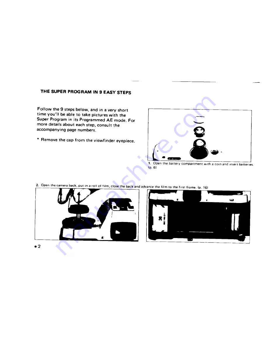 Pentax Super Program User Manual Download Page 6