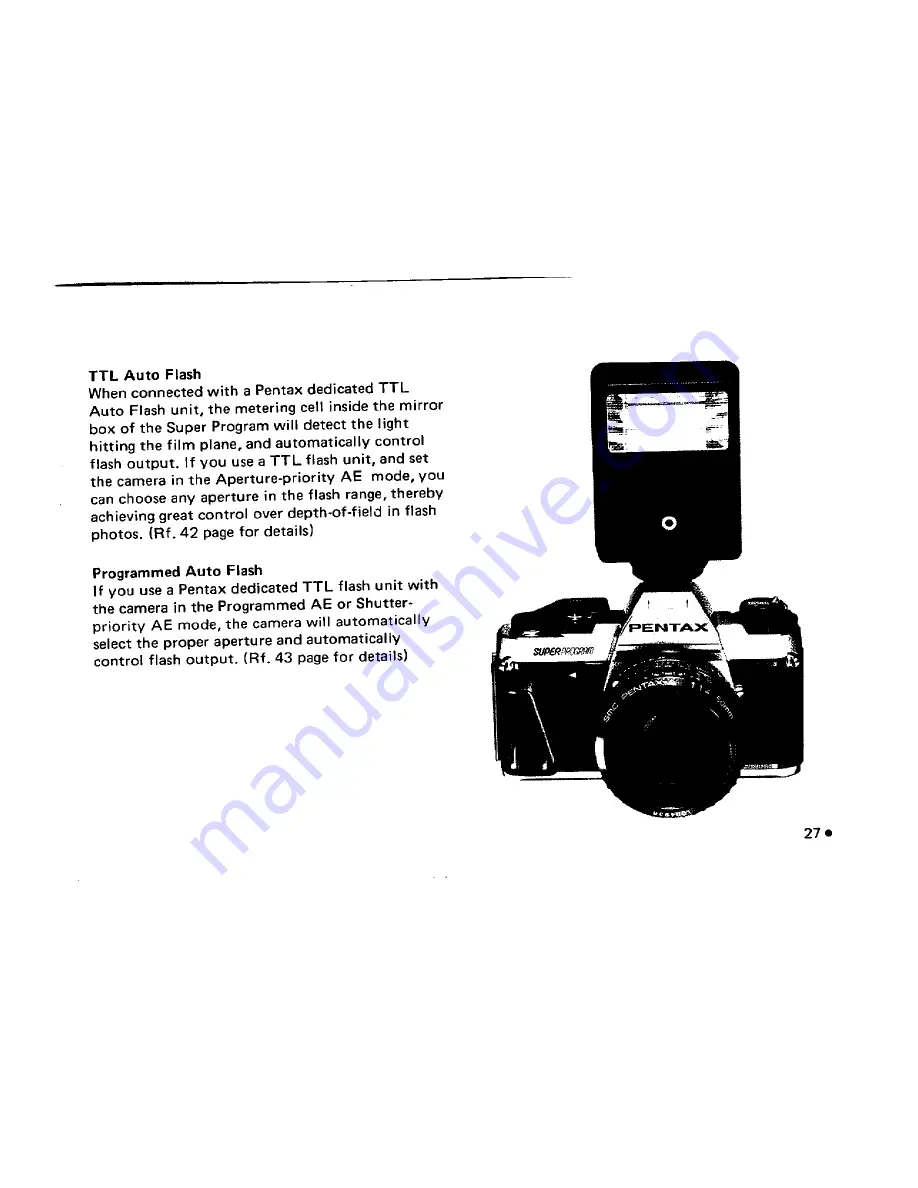 Pentax Super Program User Manual Download Page 31