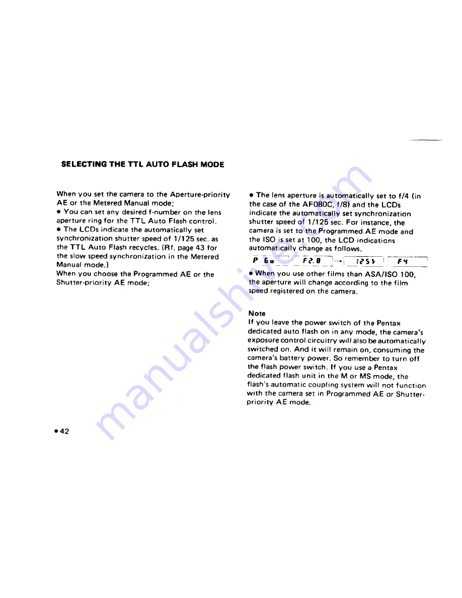 Pentax Super Program User Manual Download Page 46