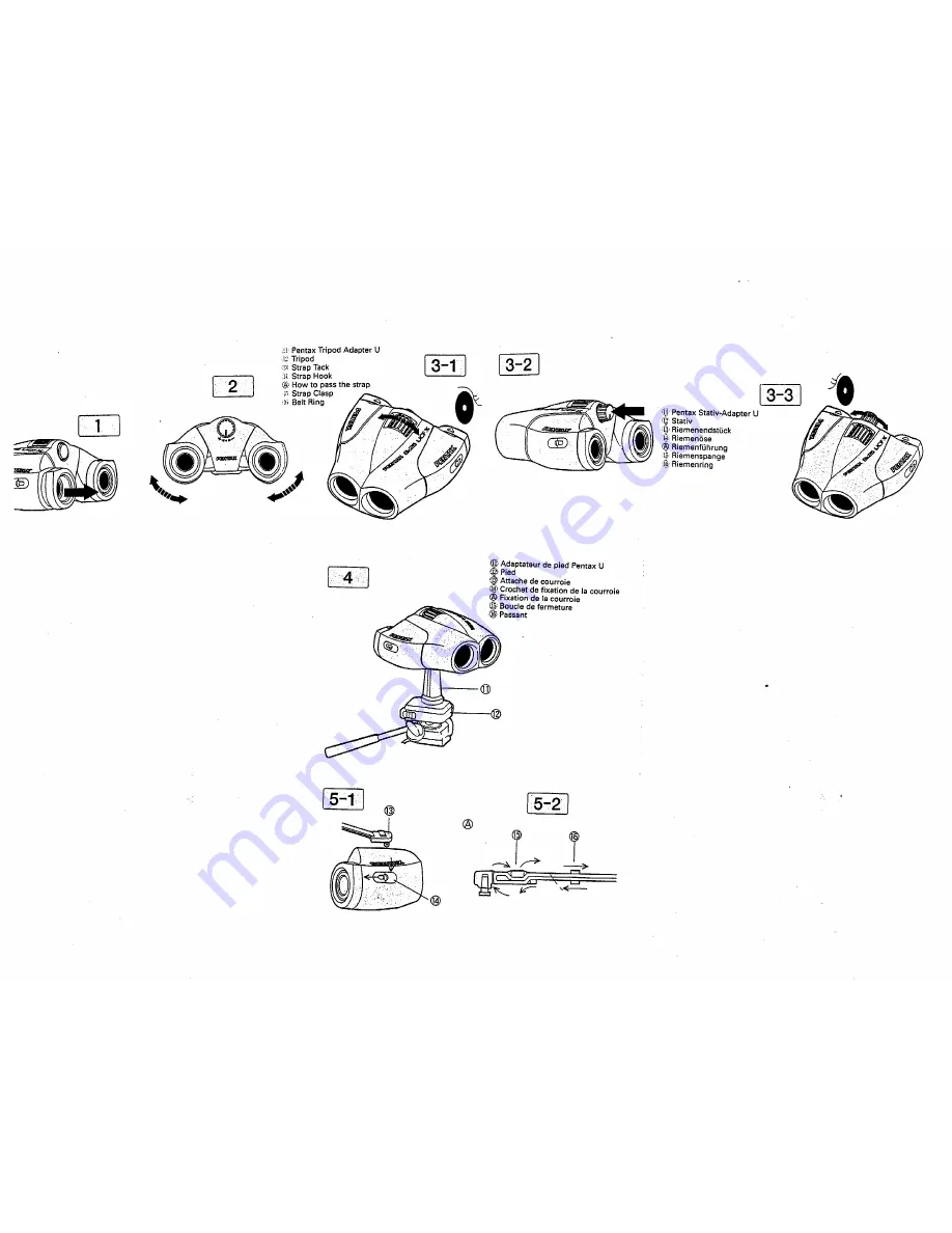 Pentax UCF X 8x25 Owner'S Manual Download Page 5