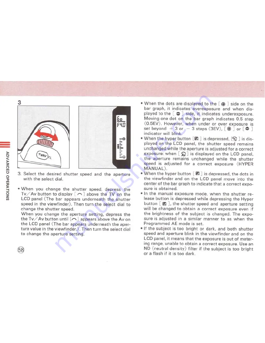 Pentax Z-70 Operating Manual Download Page 62