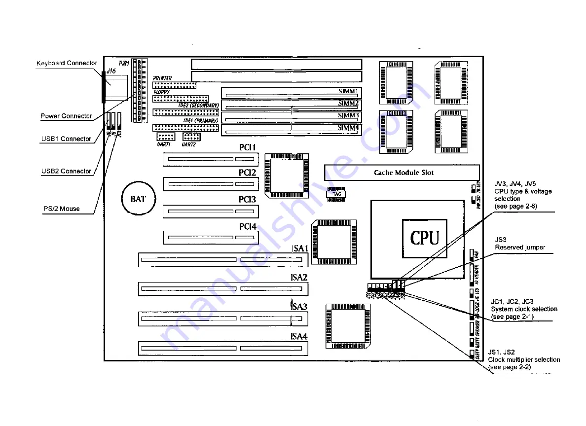 Pentium P51430VX-280DM Explorer III User Manual Download Page 2