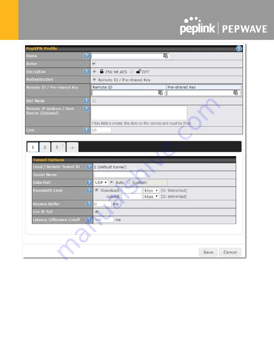 peplink Pepwave Surf SOHO User Manual Download Page 56