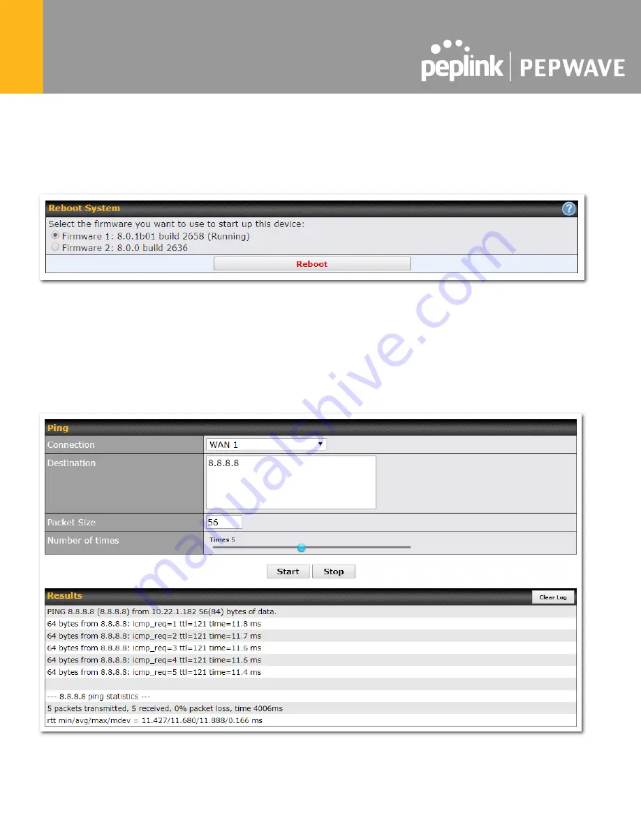 peplink Pepwave Surf SOHO User Manual Download Page 125