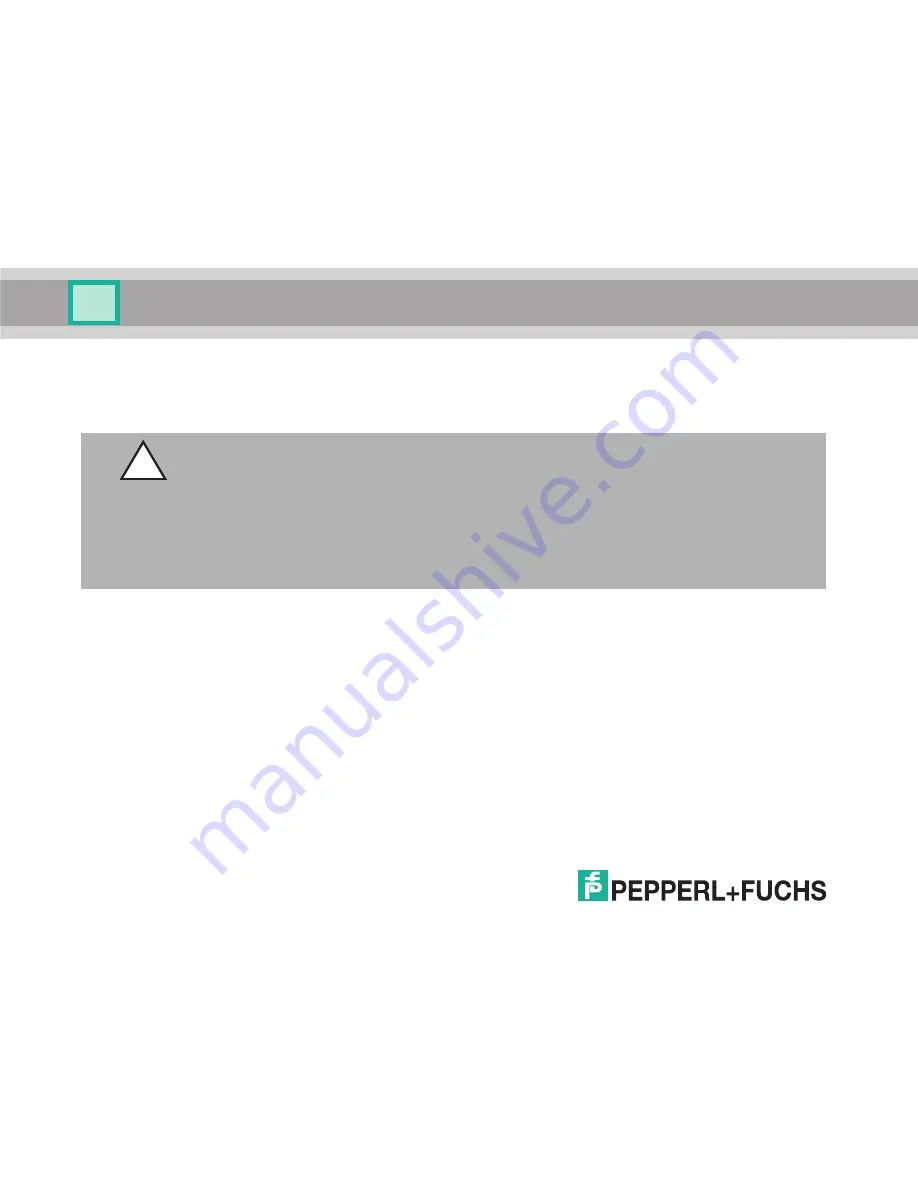 Pepperl+Fuchs F222-R2 Quick Start Manual Download Page 5