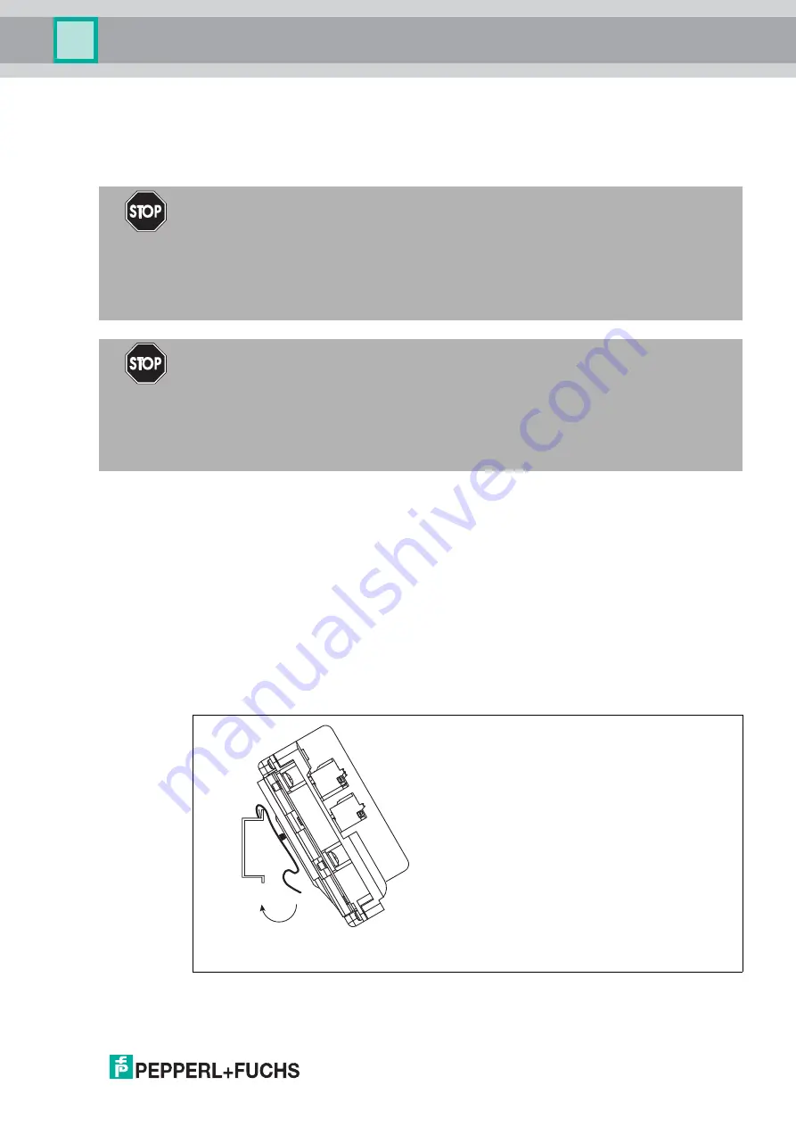 Pepperl+Fuchs F2D0-TI-Ex8.FF Series Manual Download Page 11