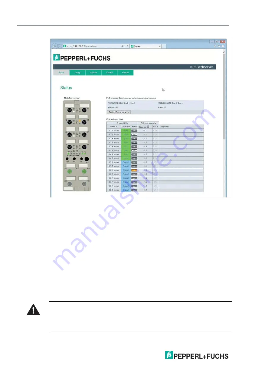 Pepperl+Fuchs ICE1 G60L-C1-V1D Series Manual Download Page 108