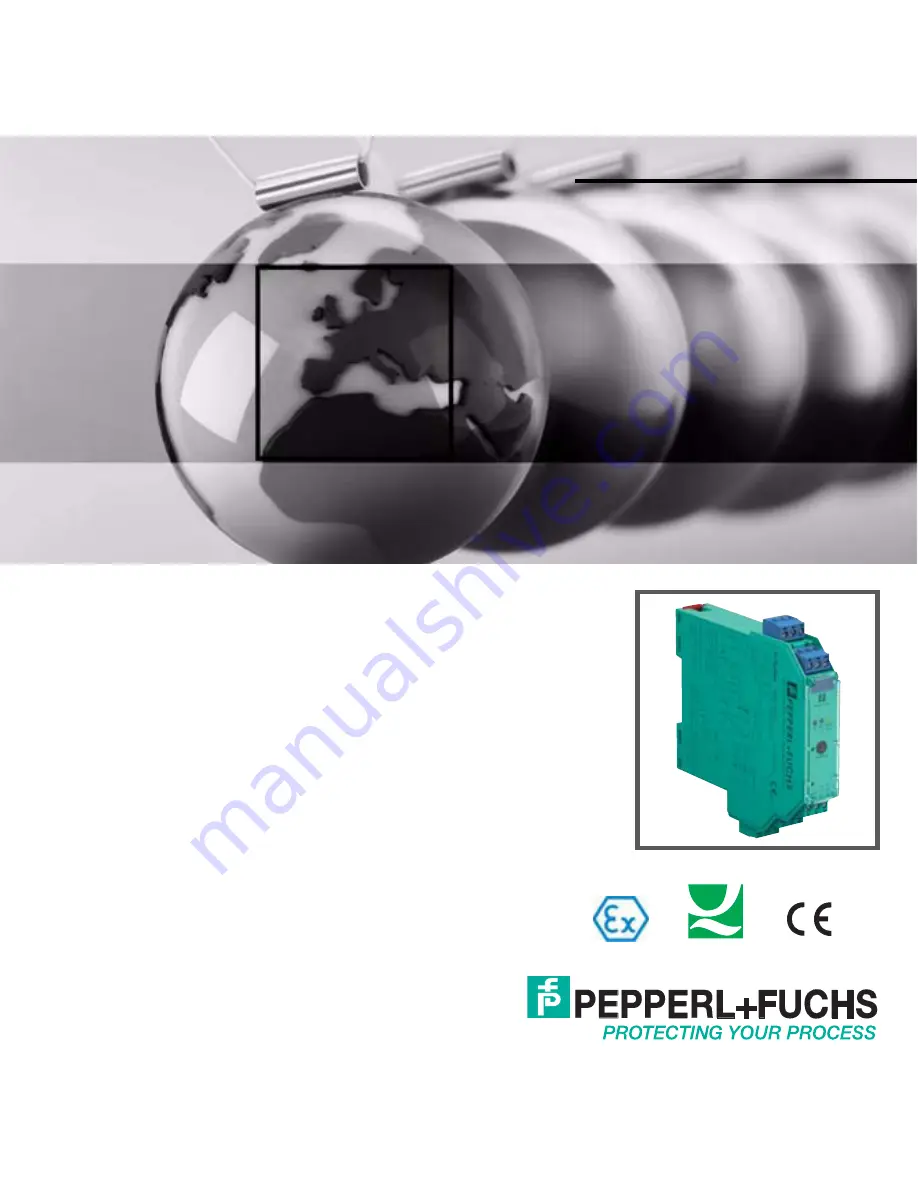 Pepperl+Fuchs KFD2-GU-1 Manual Download Page 1