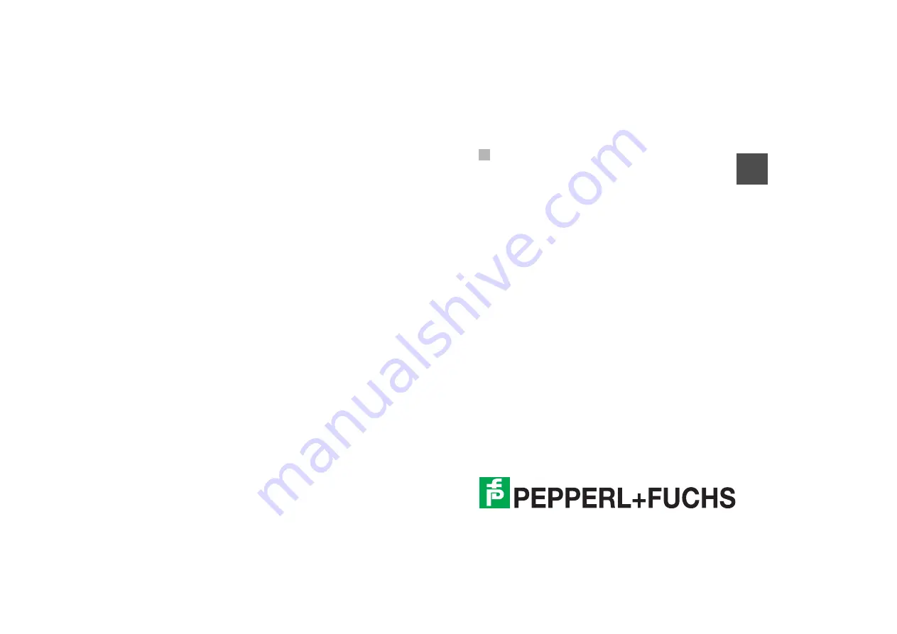 Pepperl+Fuchs LUC-T Series Manual Download Page 3