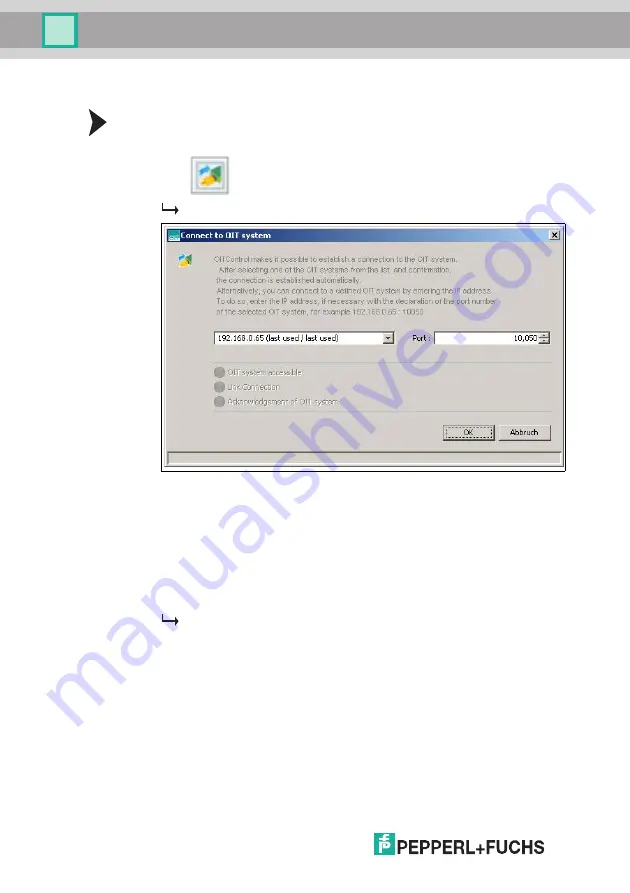 Pepperl+Fuchs OIT F113-B12-CB Series Manual Download Page 40