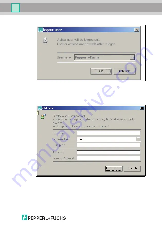 Pepperl+Fuchs OIT F113-B12-CB Series Manual Download Page 59