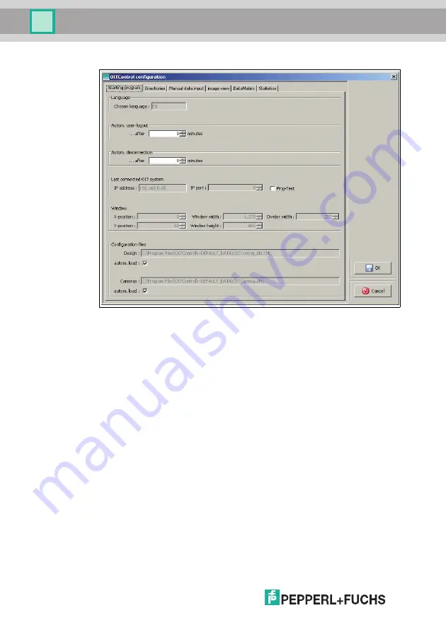 Pepperl+Fuchs OIT F113-B12-CB Series Manual Download Page 62