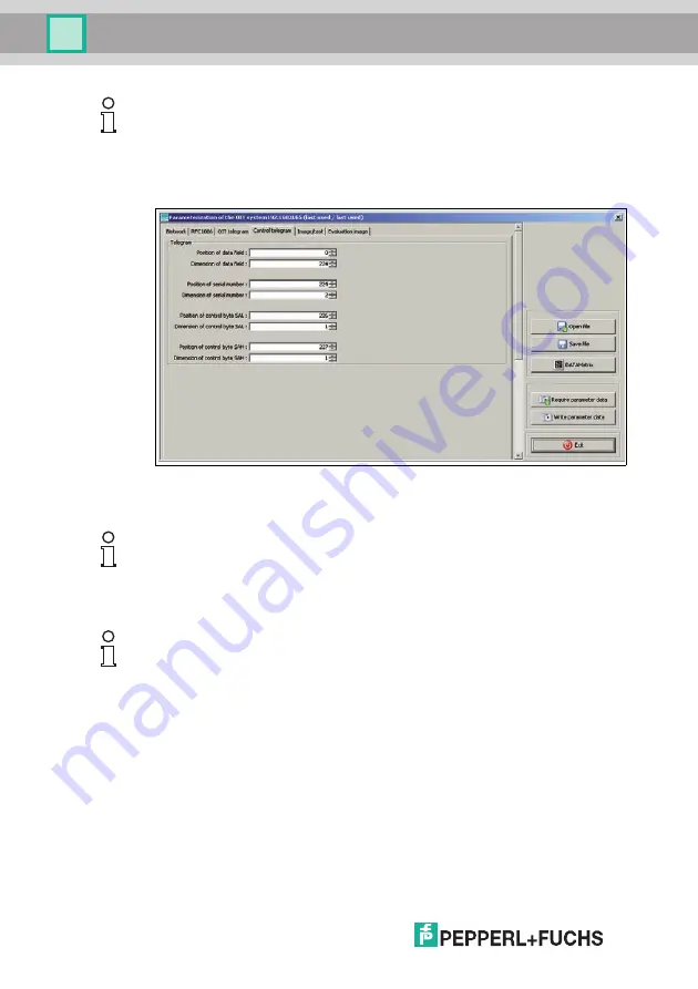 Pepperl+Fuchs OIT F113-B12-CB Series Manual Download Page 68