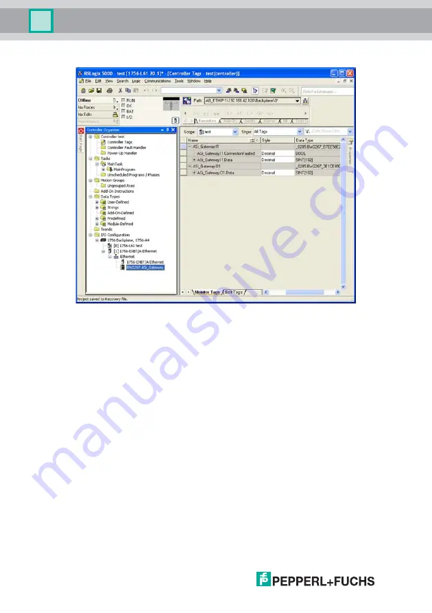 Pepperl+Fuchs VBG-ENXK20-D Manual Download Page 96