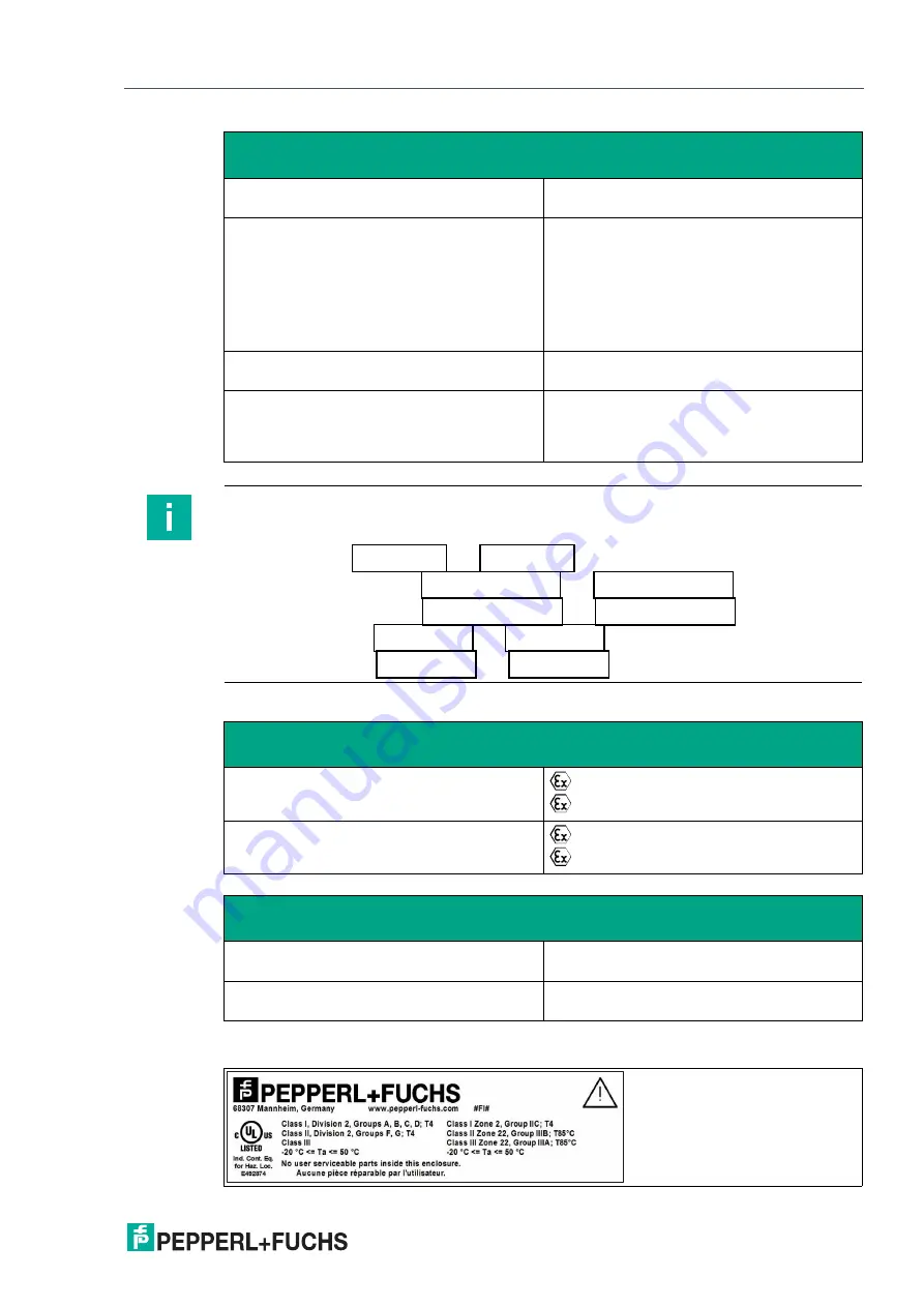 Pepperl+Fuchs VisuNet GXP Series Manual Download Page 11