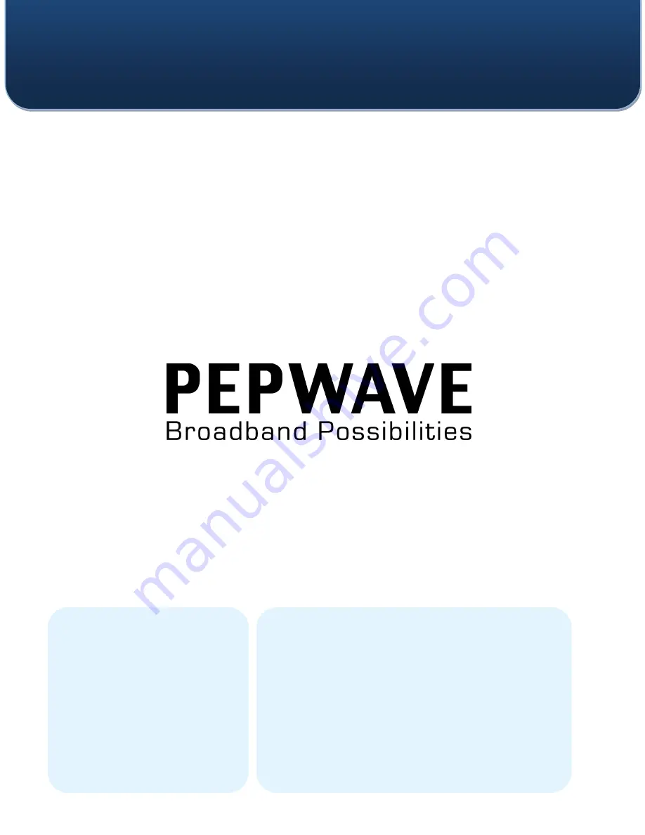 Pepwave AC mini Скачать руководство пользователя страница 51