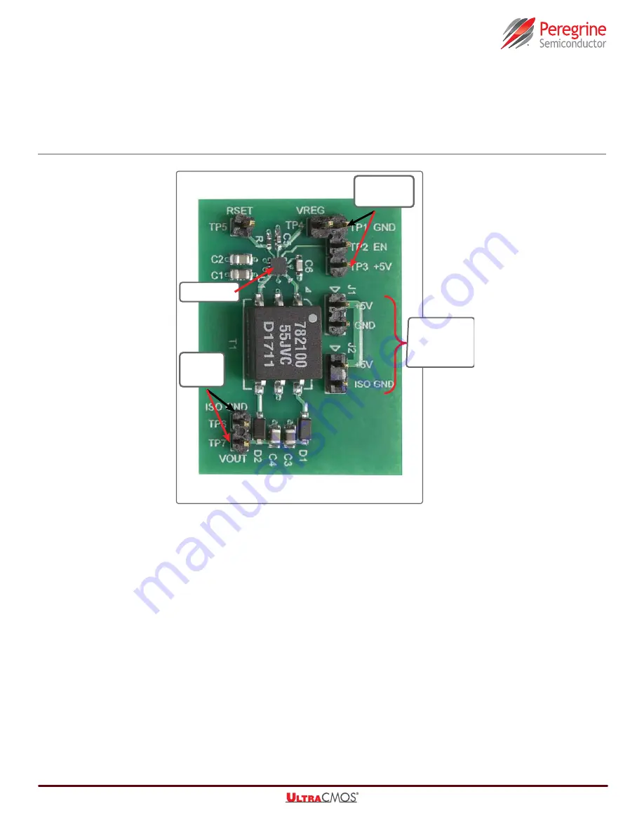 Peregrine Semiconductor Corporation UltraCMOS PE22100 User Manual Download Page 12