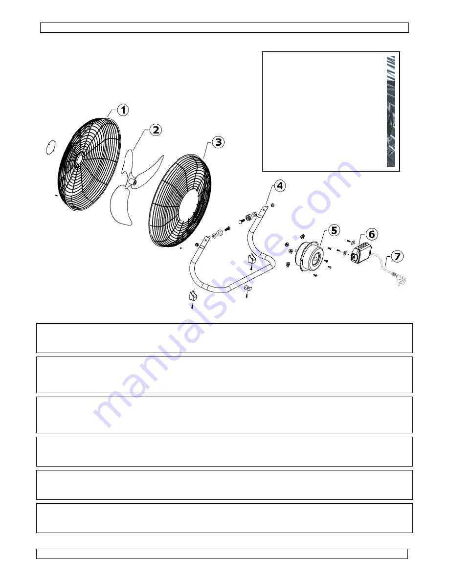 Perel Perel CFAN0245 User Manual Download Page 2