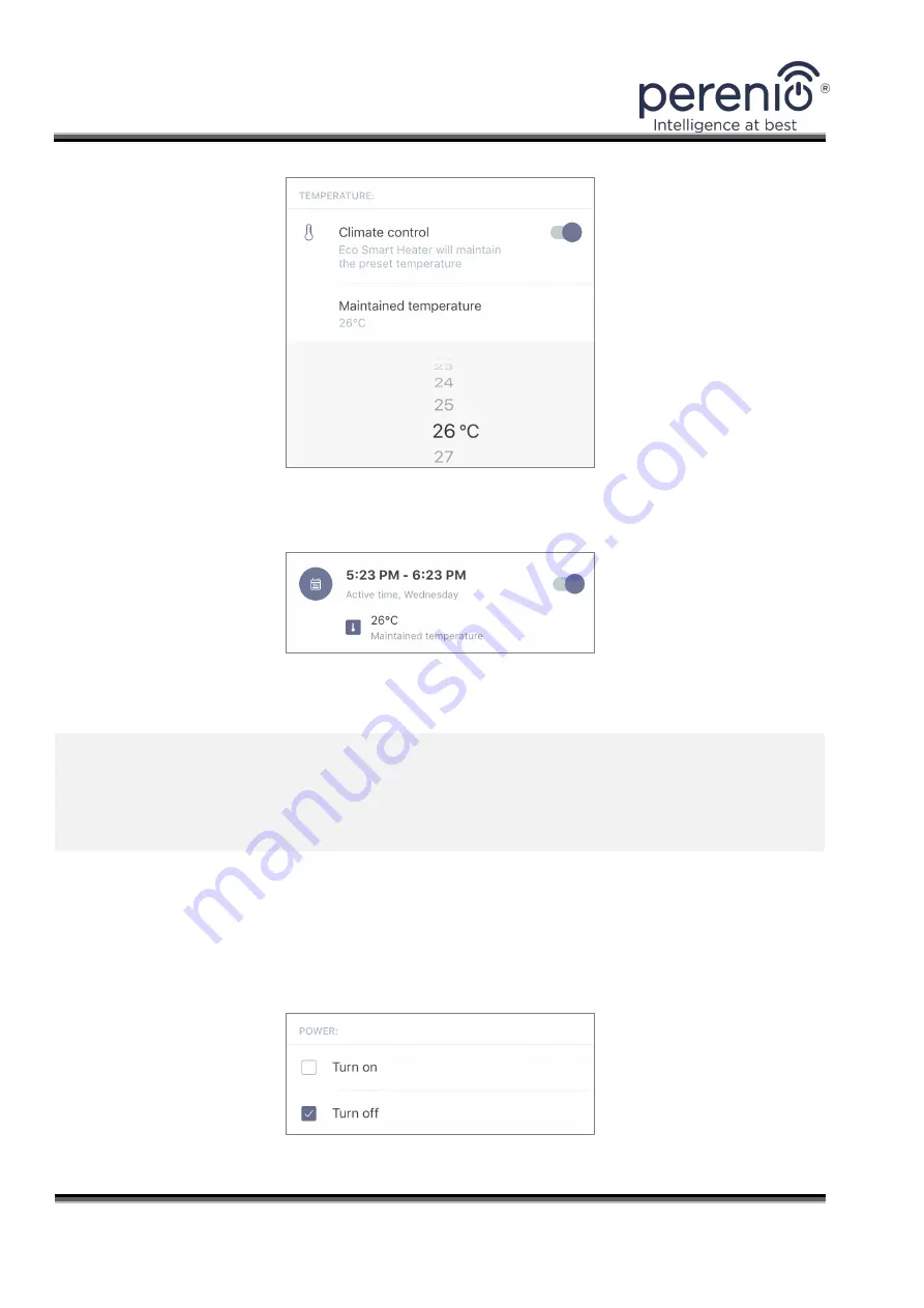 Perenio Joule Eco Smart Heater Installation And Operation Manual Download Page 32