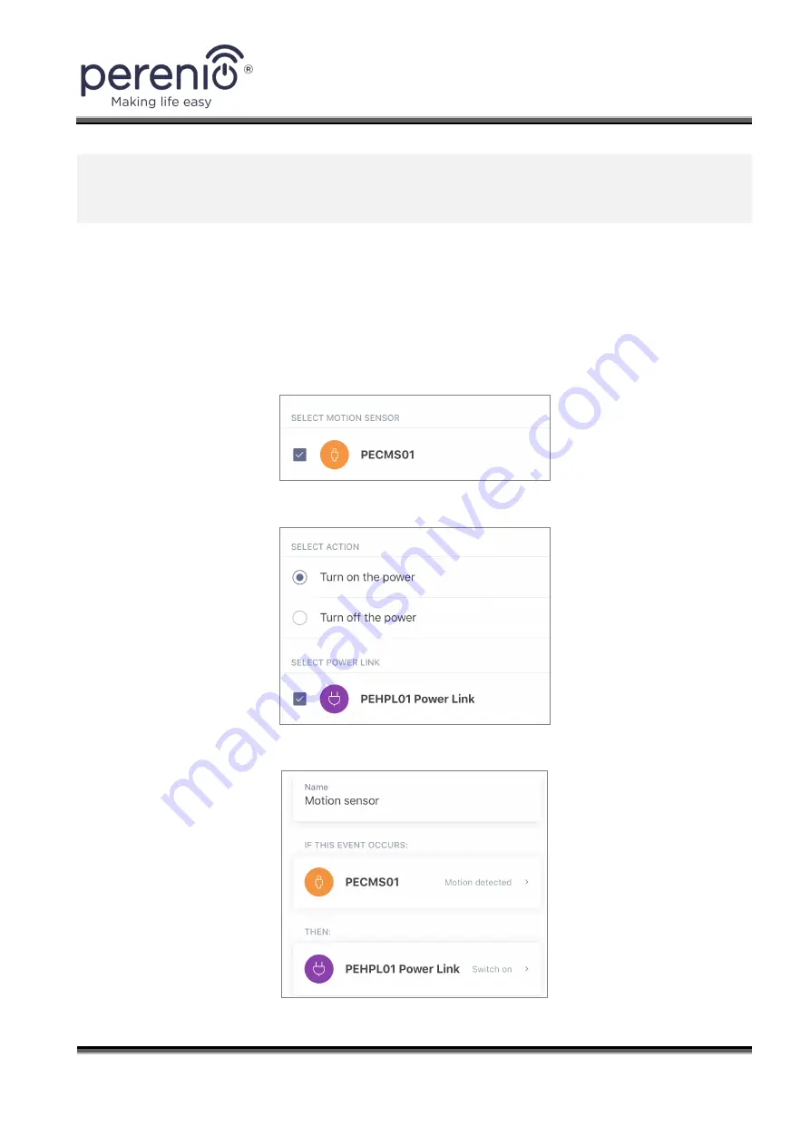 Perenio Power Link Installation And Operation Manual Download Page 35