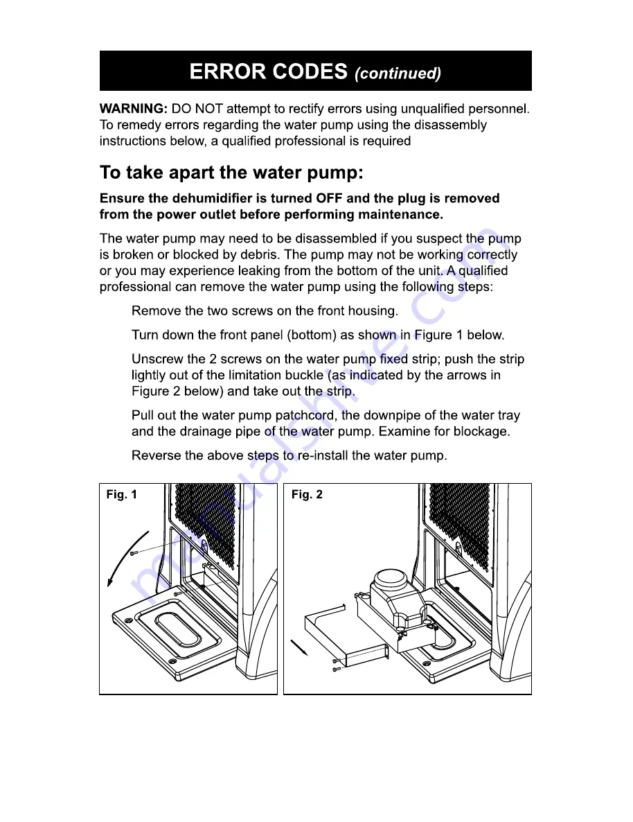 Perfect Aire Damp2Dry 1PACD250 User Manual Download Page 14