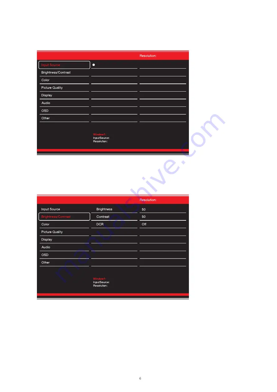 Perfect Display P25F Instruction Manual Download Page 7