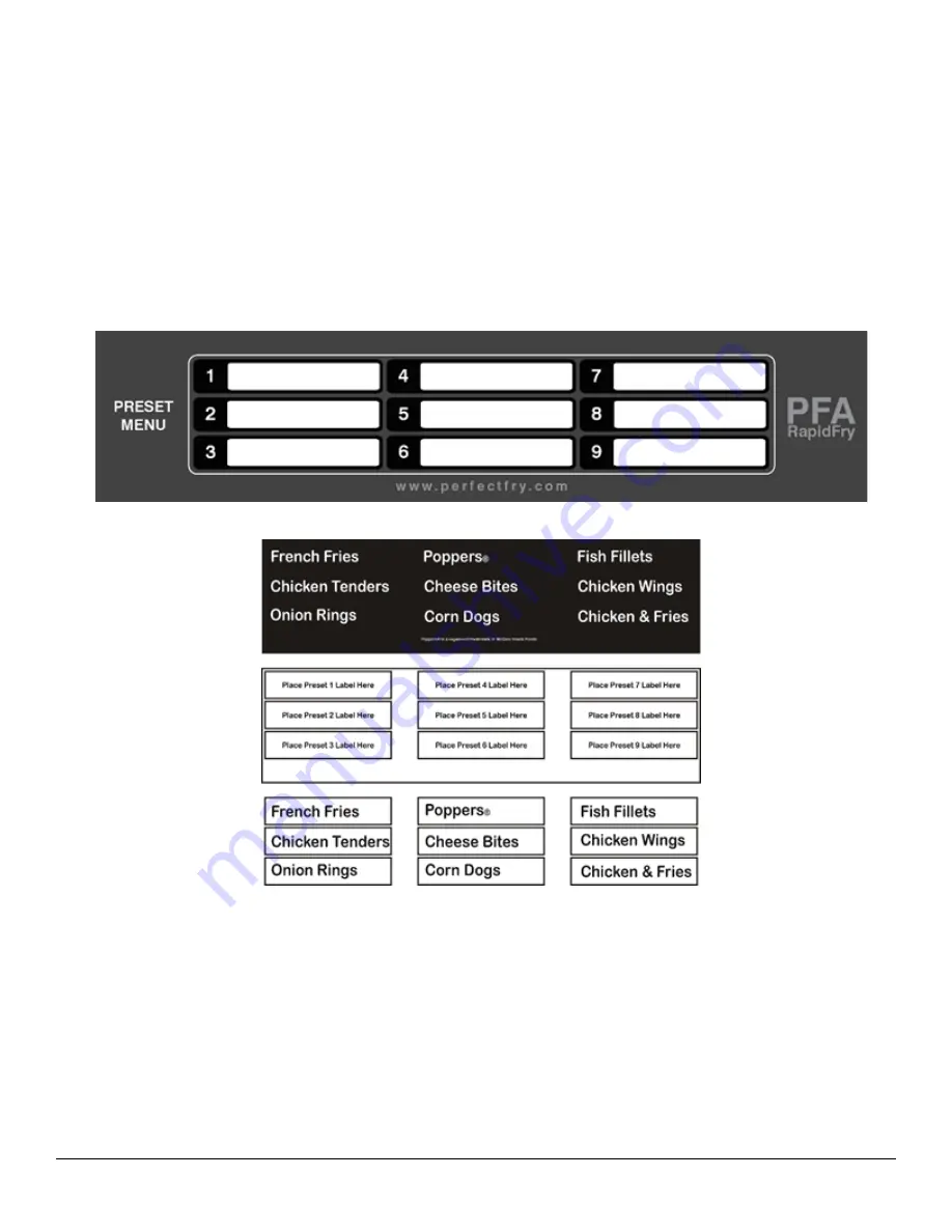 PERFECT FRY COMPANY PFA SERIES Manual Download Page 45