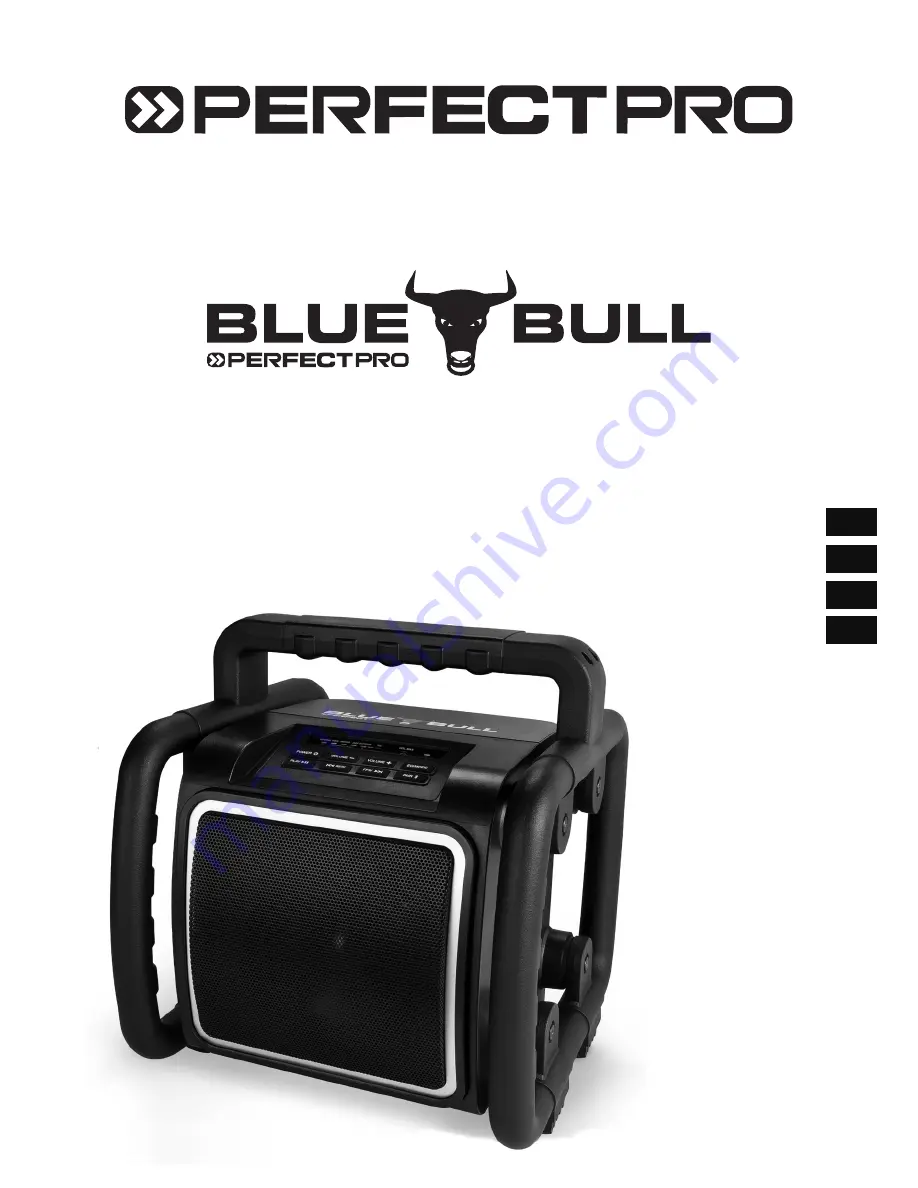 perfect pro Blue Bull Скачать руководство пользователя страница 1