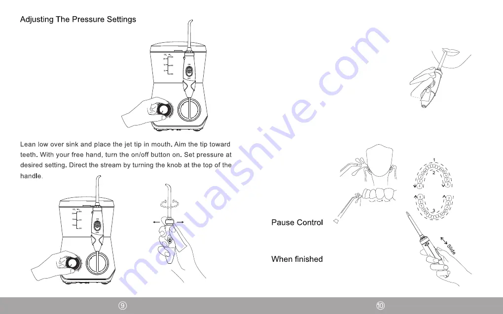 PERFECT SMILE FC165 Instruction Manual Download Page 6