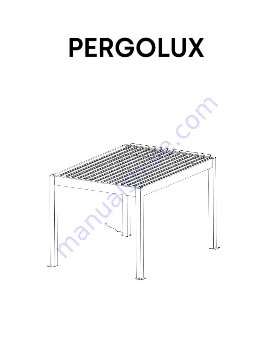 PERGOLUX Skydance Manual Download Page 1