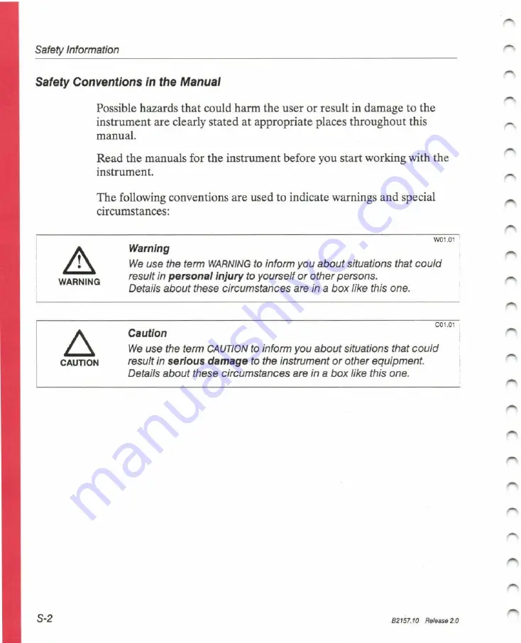 Perkin-Elmer Lambda 11 Operation And Parameter Description Download Page 9