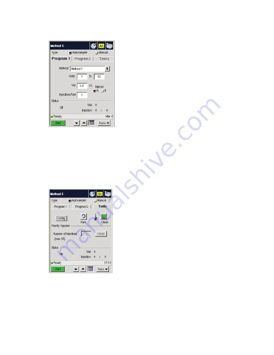 PerkinElmer CLARUS 590 GC User Manual Download Page 105