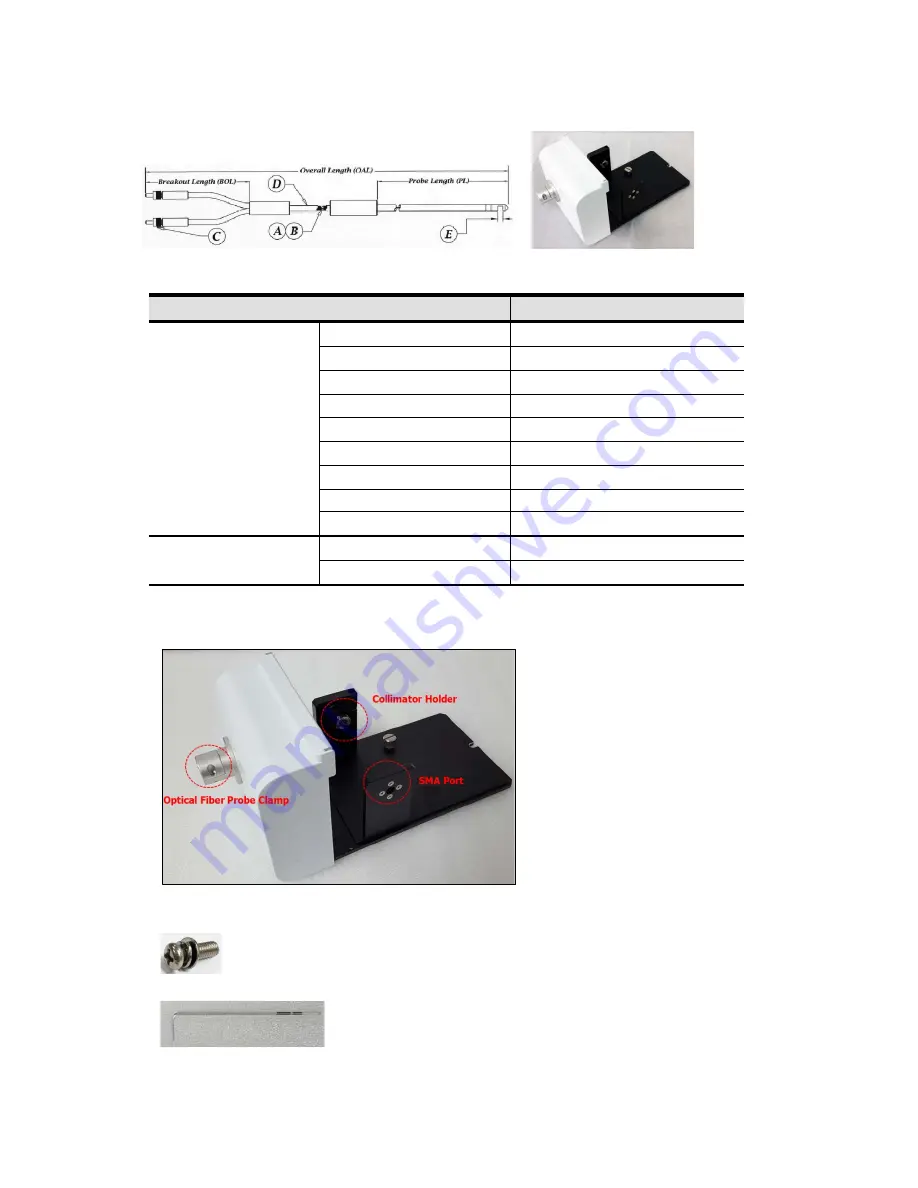 PerkinElmer Lambda 365 Fiber Coupling Module Installation Instructions Manual Download Page 2