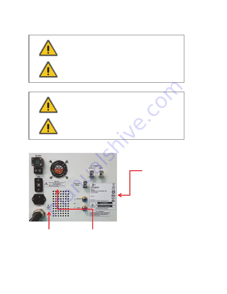 PerkinElmer Lambda 365 Peltier Temp Ctrl Unit Multi Installation Instructions Manual Download Page 3