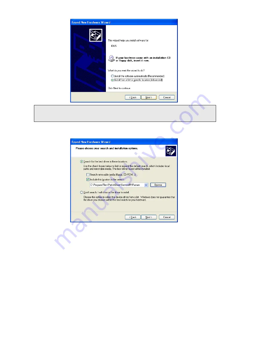 PerkinElmer Raman Micro 200 Series Getting Started Manual Download Page 64