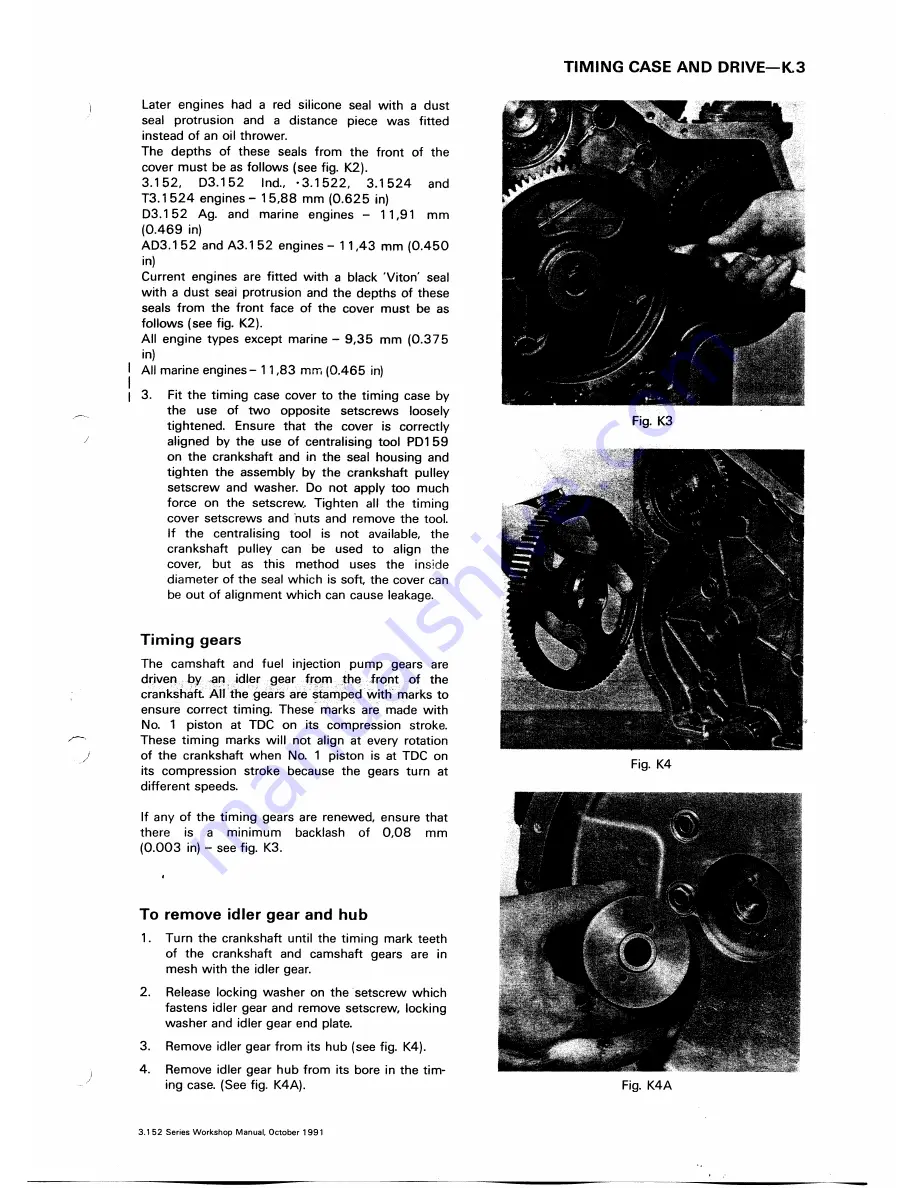 Perkins 3.152 Series Workshop Manual Download Page 67