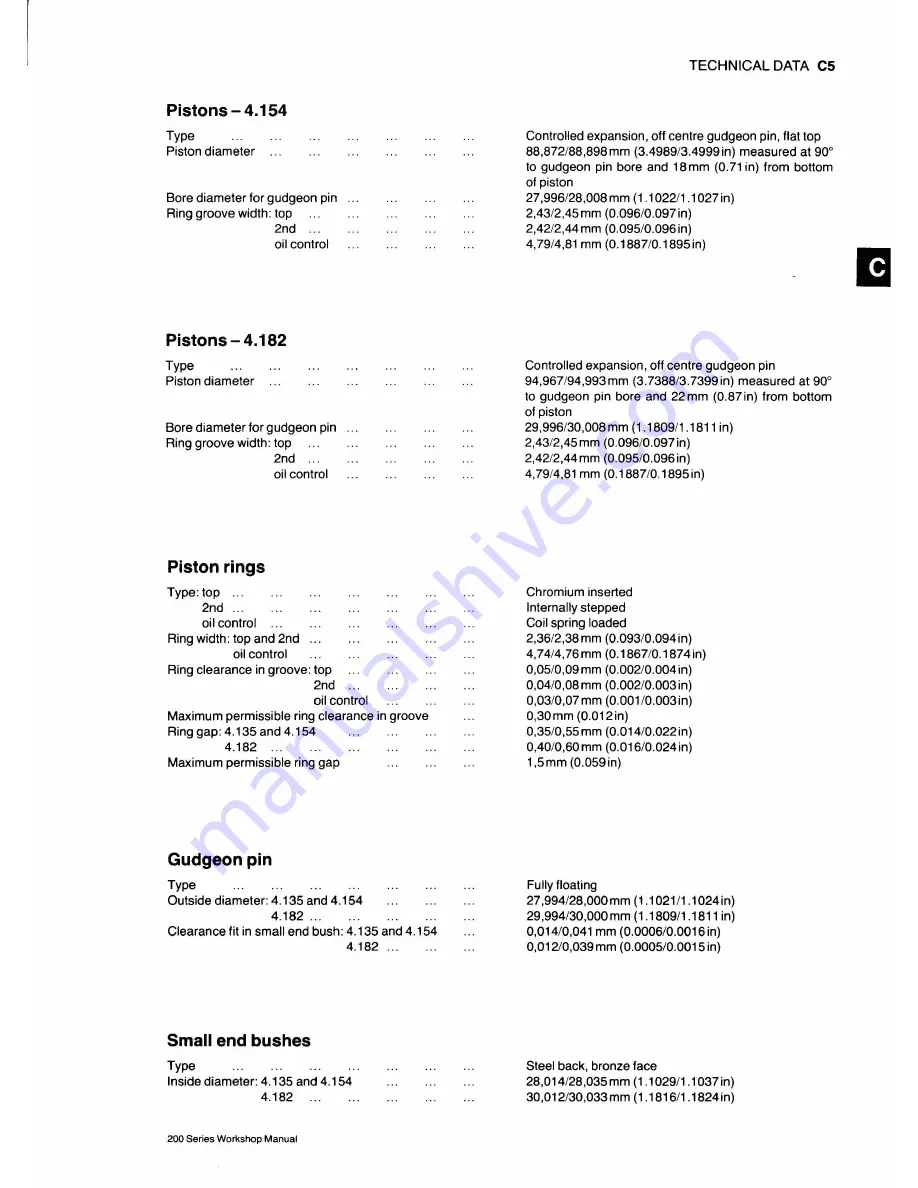 Perkins 4.135 Workshop Manual Download Page 17